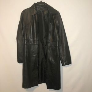 Siena Studio 100% Leather Jacket Womens Size Small